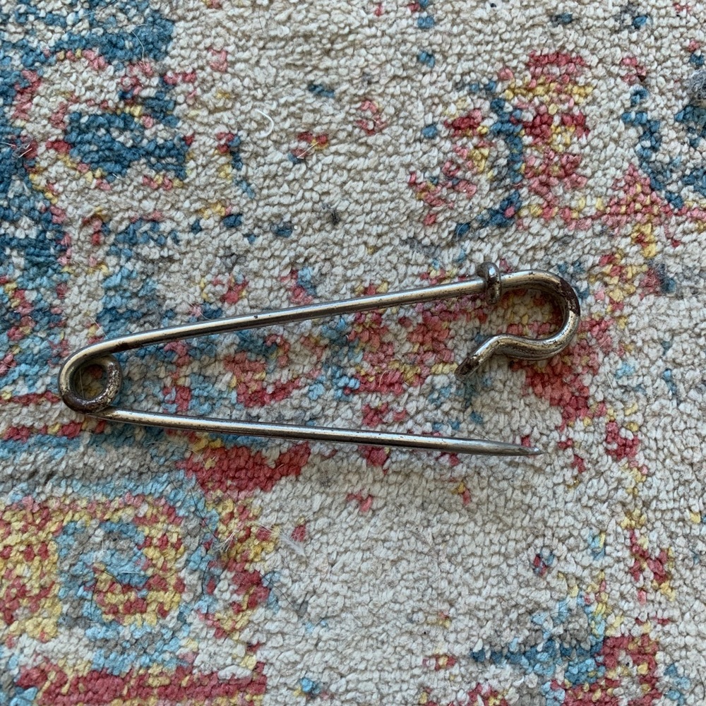 Vintage Oversized Safety Pin
